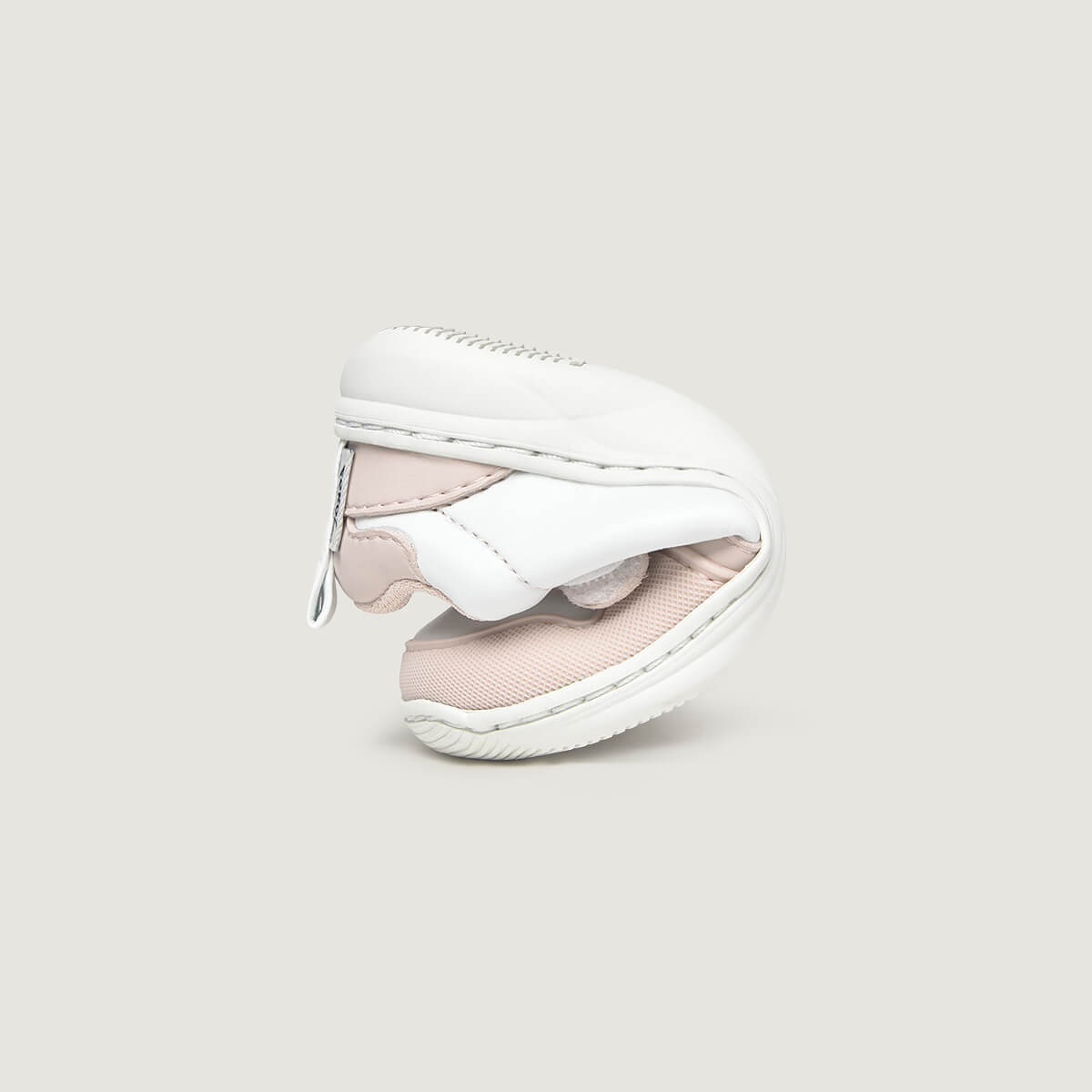 Plegado Olocau Feroz | Blanco Rosa Palo Microfibra Microbobuck