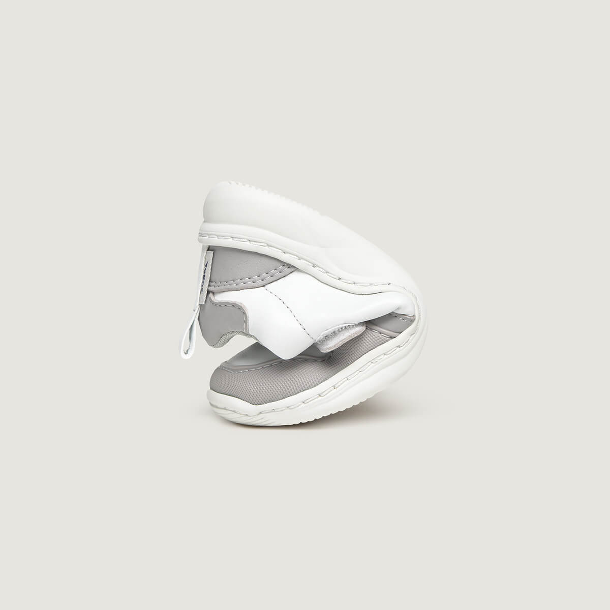 Plegado Olocau Rocker | Blanco Gris Microfibra Micronobuck