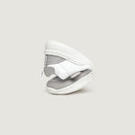 Plegado Olocau Rocker | Blanco Gris Microfibra Micronobuck