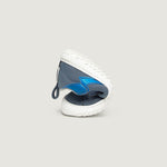 Plegado Patera Rocker | Rayo Azul Denim Microfibra Nobuck