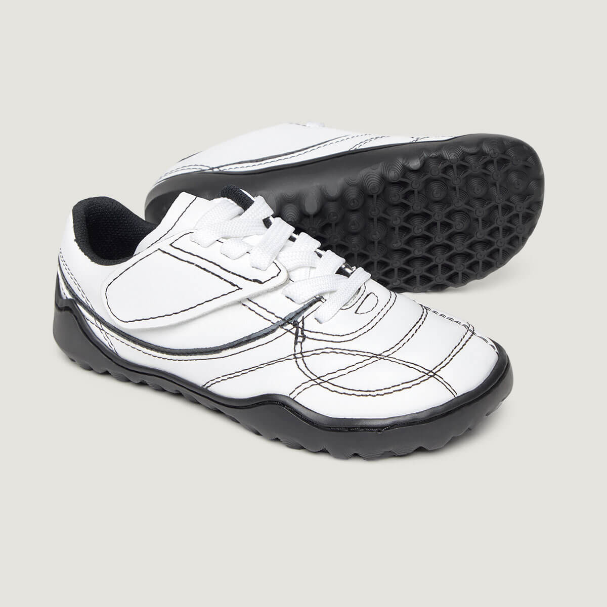 Amunt | Blanco Negro Microfibra