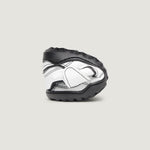 Amunt | Blanco Negro Microfibra