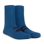 Calcetin invierno adulto azul claro zapato feroz| Azul y Rayas