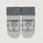 Calcetines Antideslizantes Bebe Gris | Rosa Gris