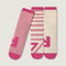 Pack 3 Calcetin alto adulto | Rosa Gris