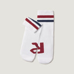 Calcetin tenis rocker | Blanco