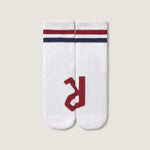 Par Calcetin tenis rocker | Blanco