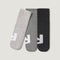 Pack 3 Calcetin tenis rocker | Gris
