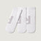 Pack 3 Calcetines Tobillero adulto | Blanco