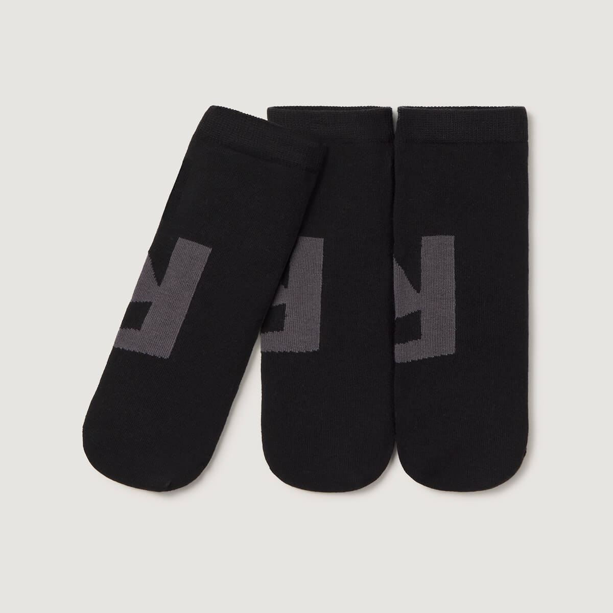 Pack 3 Calcetines Tobillero adulto | Negro