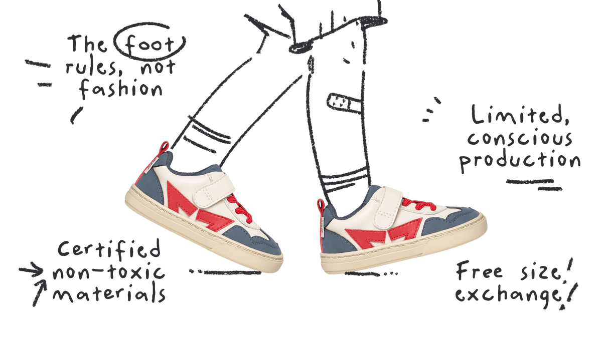 shoes School features 