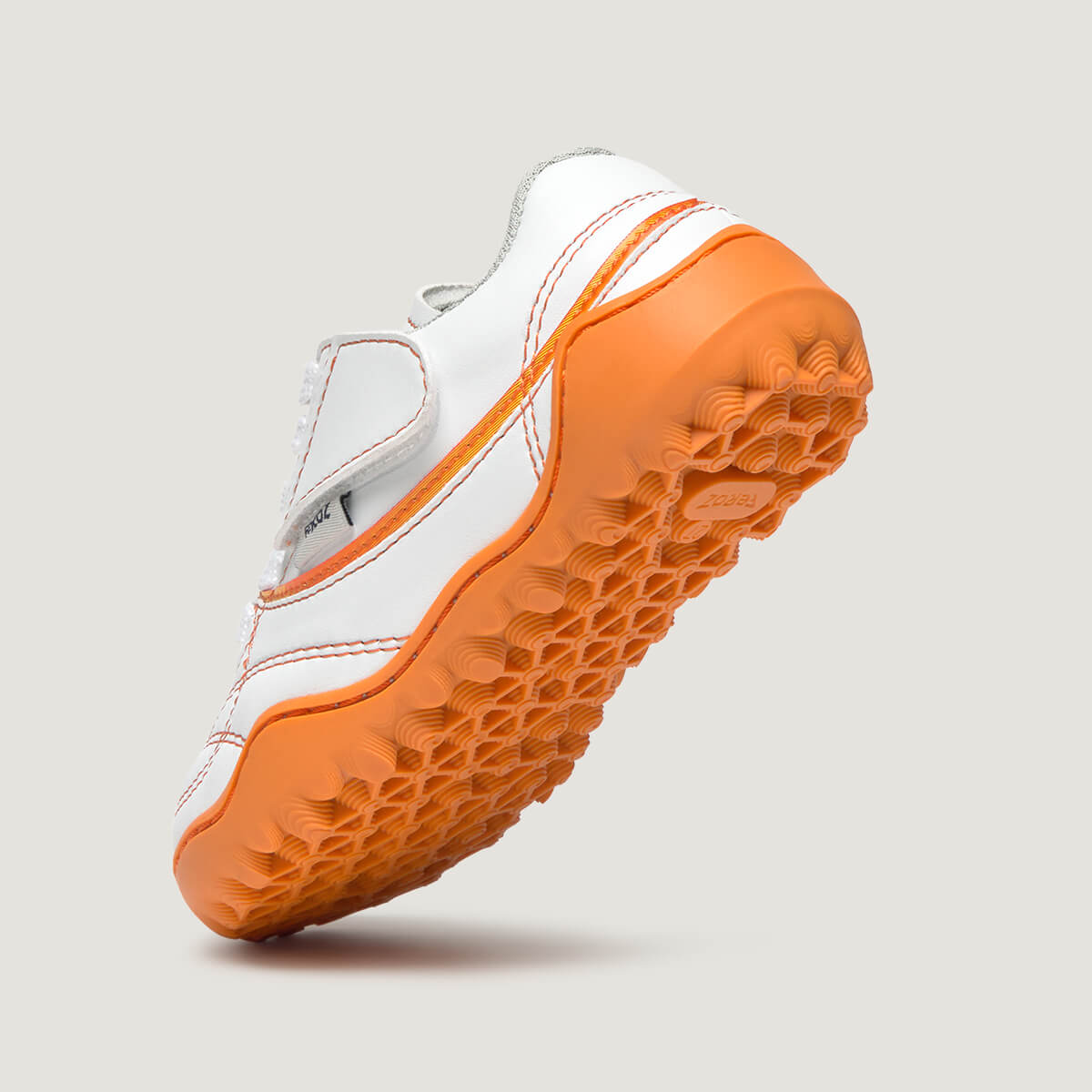 Detalle Amunt | Blanco Naranja Microfibra