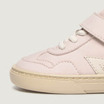 Detalle Naquera Rocker | Rosa Palo Microfibra Nobuck