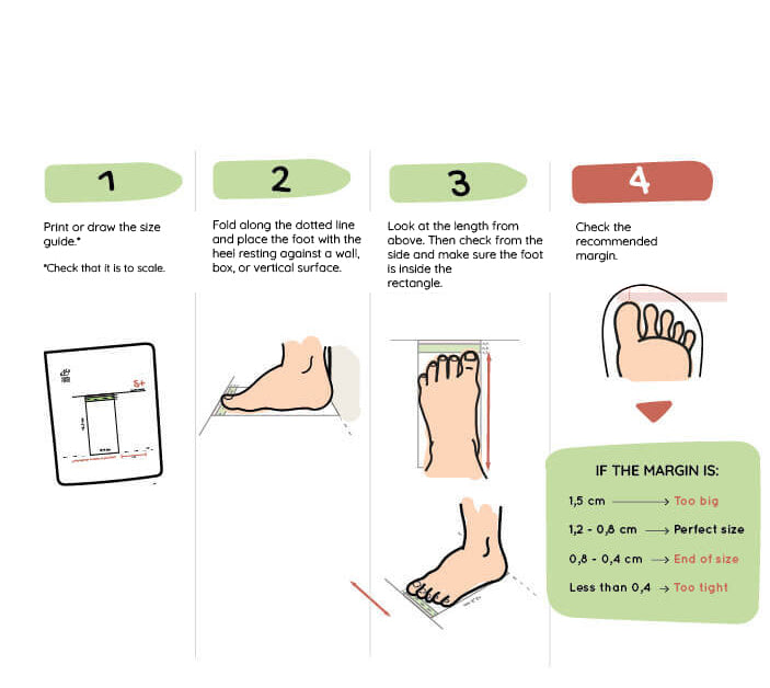 Check your Feroz shoe size | Size guide