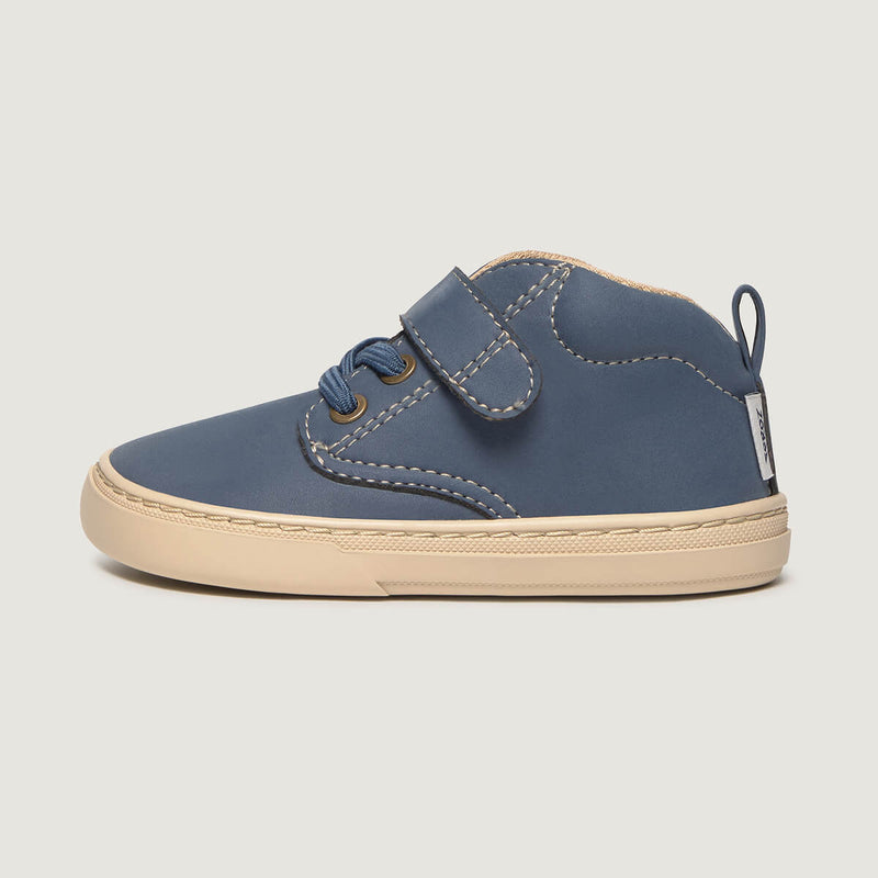 Lateral Albaida Rocker | Azul Denim Microfibra Nobuck