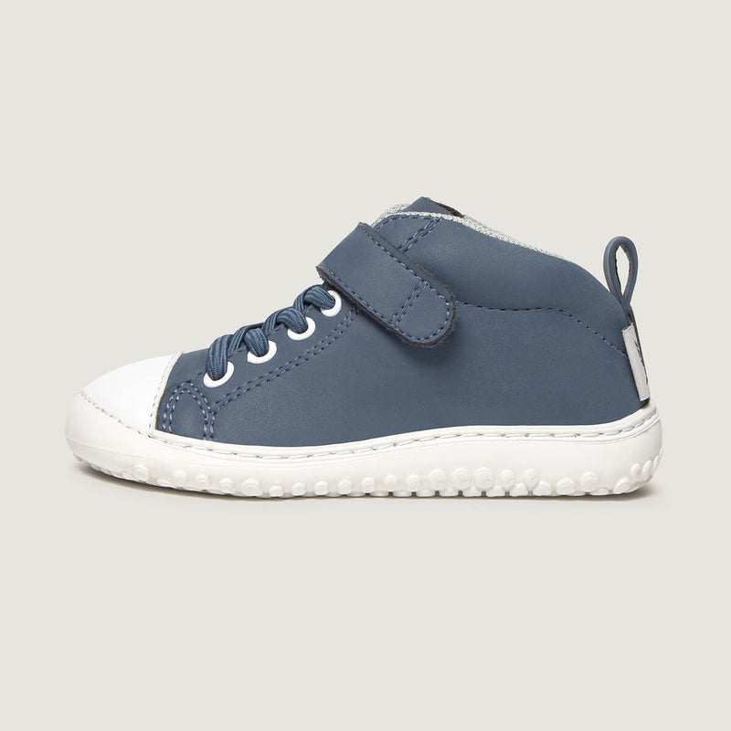 Lateral Jucar Rocker | Azul Denim Microfibra Nobuck