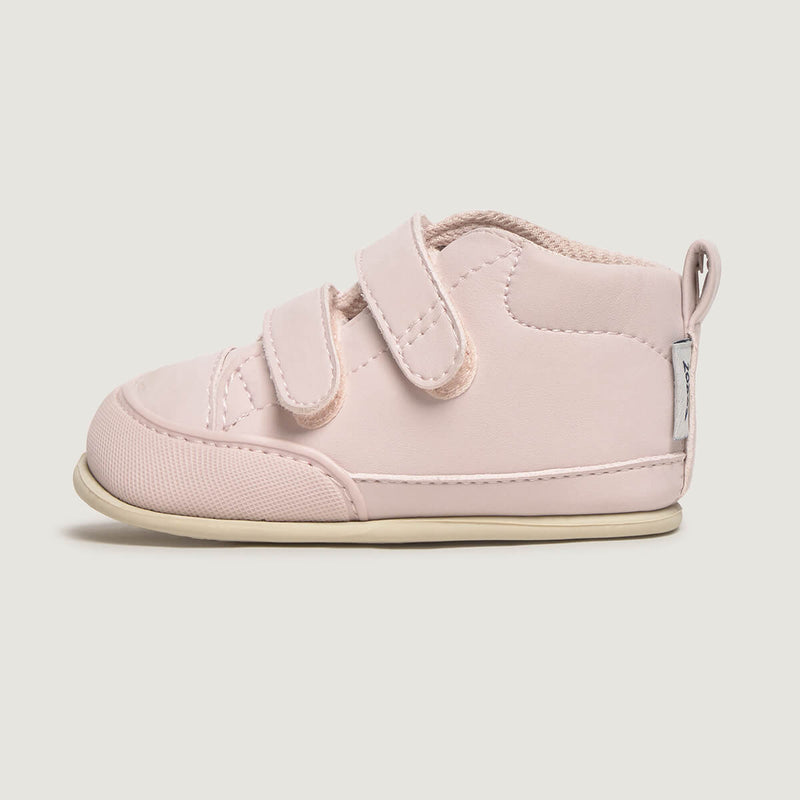 Lateral Liria Feroz | Rosa Palo Microfibra Nobuck
