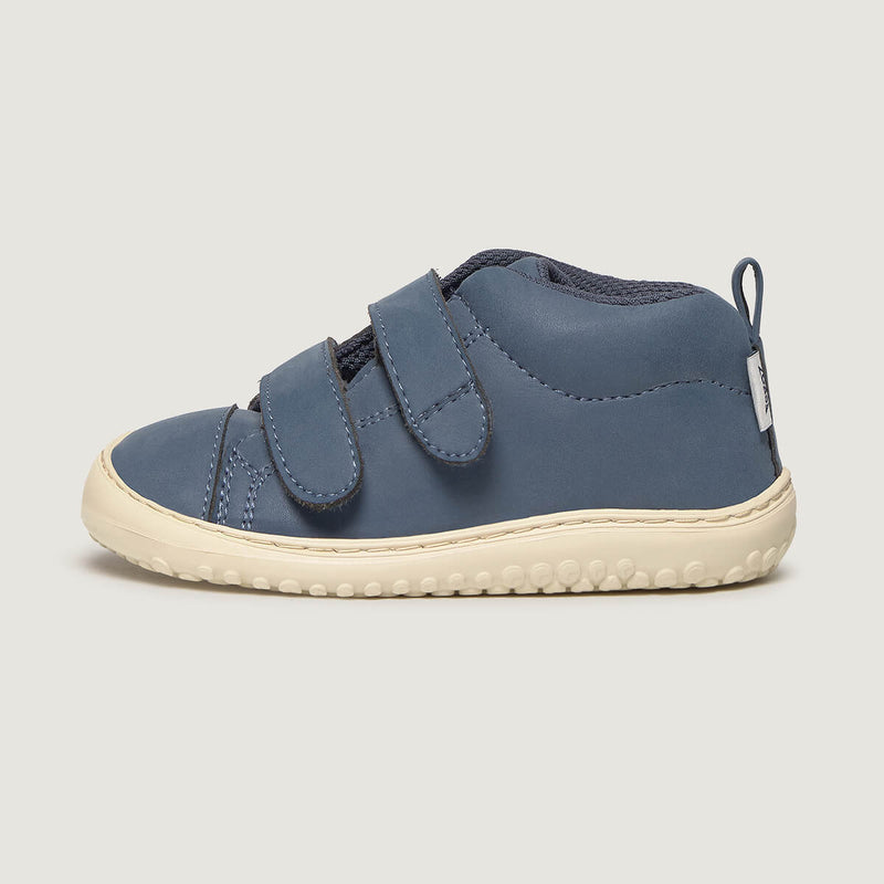 Lateral Liria Rocker | Azul Denim Microfibra Nobuck