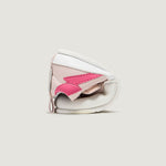 Superior Moraira Rocker | Rosa Palo Rayo Microfibra