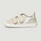 Lateral Moraira Rocker | Beige Rayo Microfibra