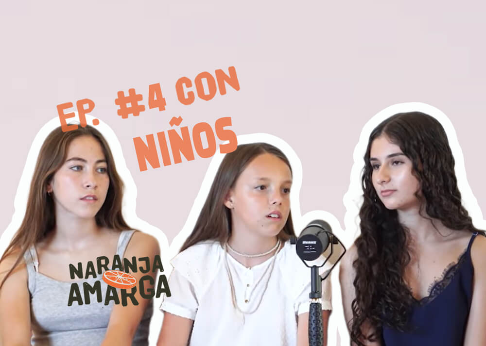 Podcast Naranja Amarga - Dando voz a los niños