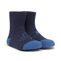 Calcetin escolar respetuoso barefoot azul