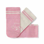 Pack 3 calcetines infantiles Lobito Rosa Beige | Rosa Beige