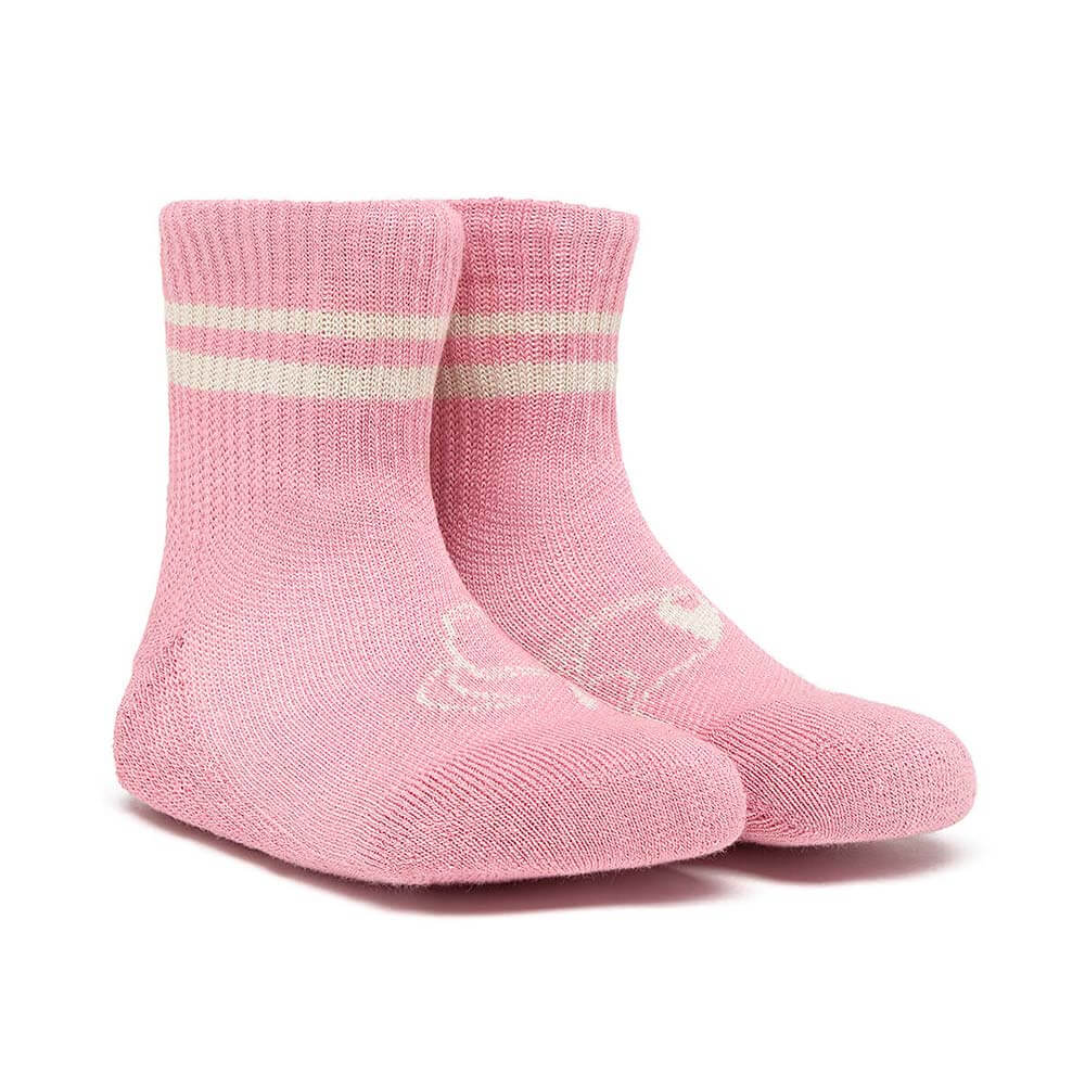 Pack 3 calcetines infantil lobito Rosa Beige Zapato Feroz | Rosa Beige