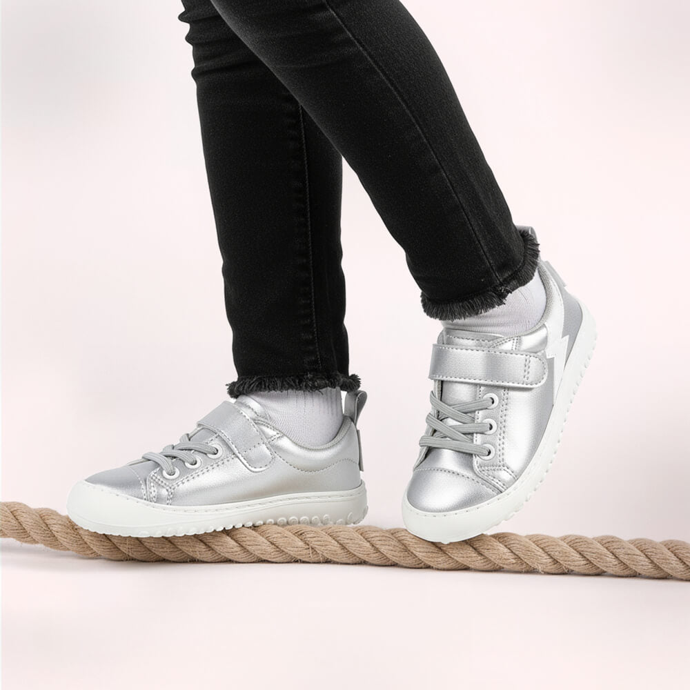 Paterna Rayo Rocker Microfibra Plata Blanco 05