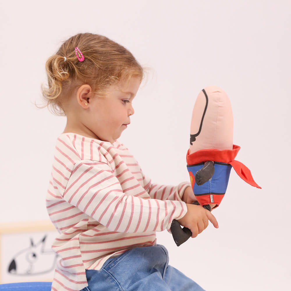 Peluche superdedo zapato feroz 03