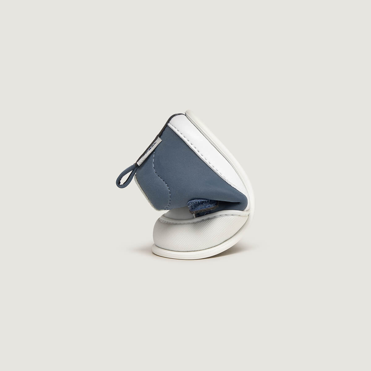 Plegado Jucar Feroz | Azul Denim Microfibra Nobuck