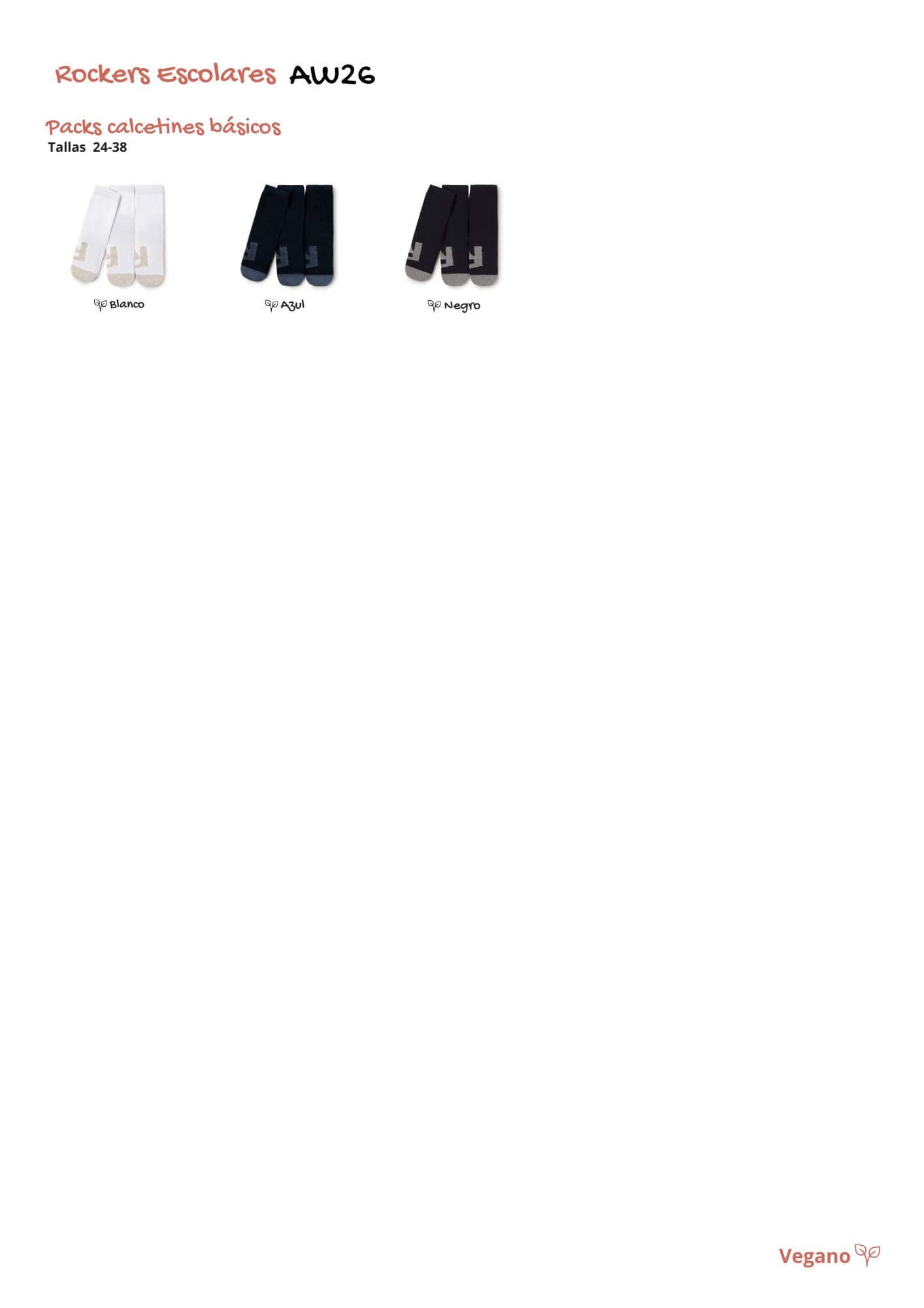 Preventa Escolar Calcetines AW26