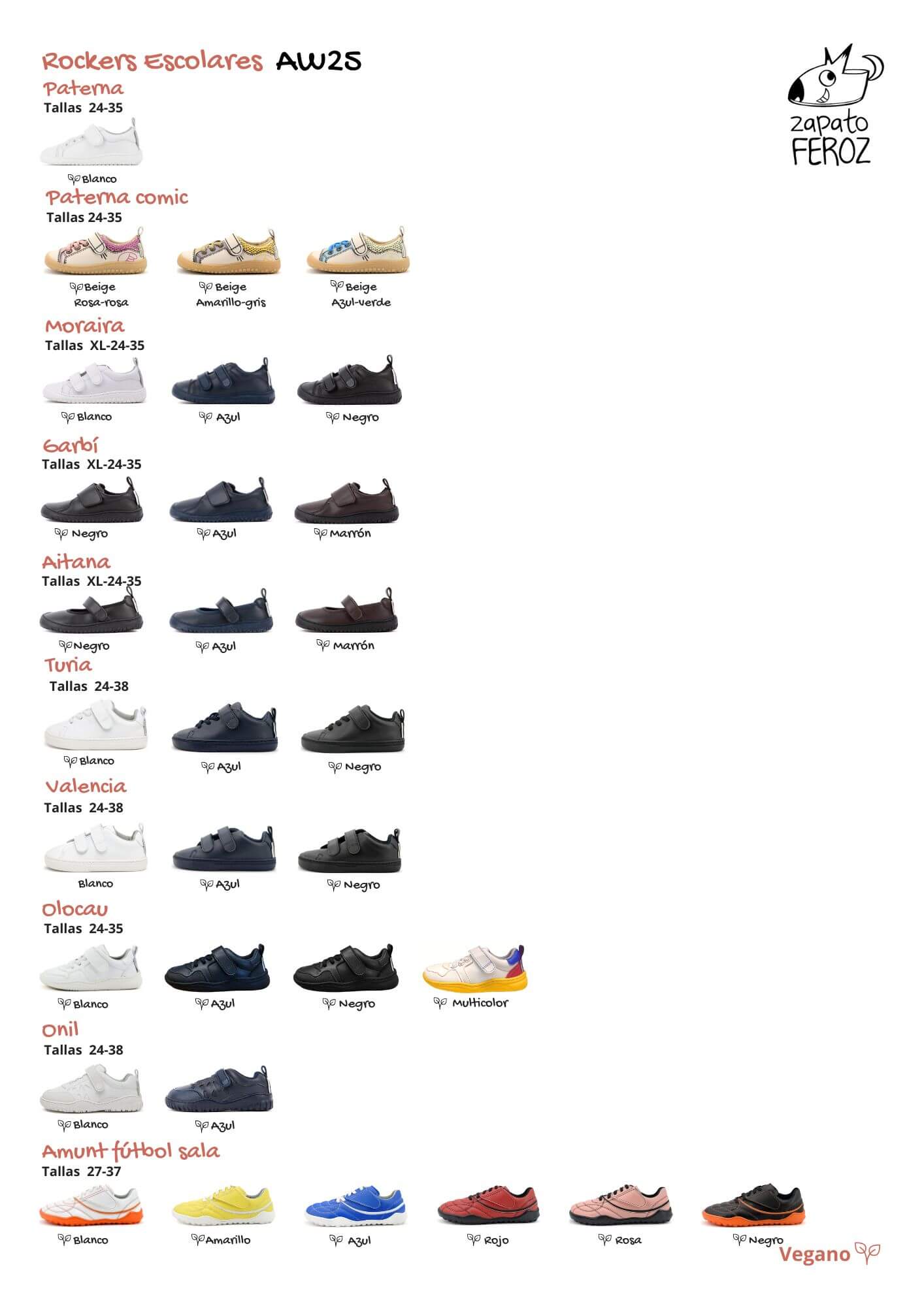 Preventa Escolar AW25 Zapato Feroz - 1