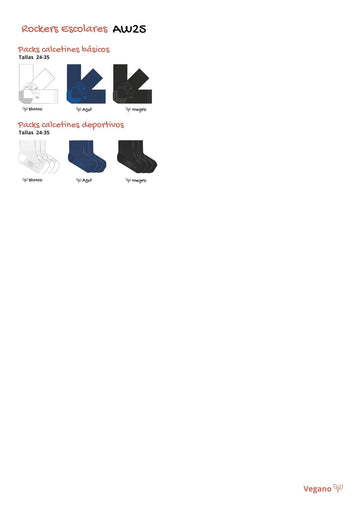 Preventa Escolar AW25 Zapato Feroz Calcetines