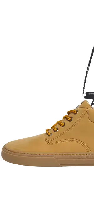 Slider derecha Bota barefoot adulto Albaida Mostaza | Zapato Feroz