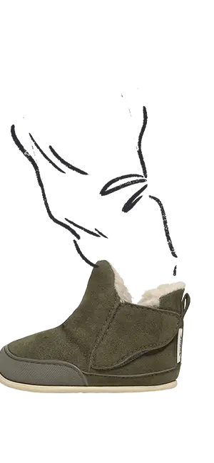 Slider izquierda Bota barefoot infantil Chelva  | Zapato Feroz