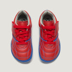 Superior Amunt Zapatilla de futbol barefoot | Rojo azul microfibra