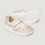 detalle barefoot Tibi Rocker | beige Microfibra Rejilla