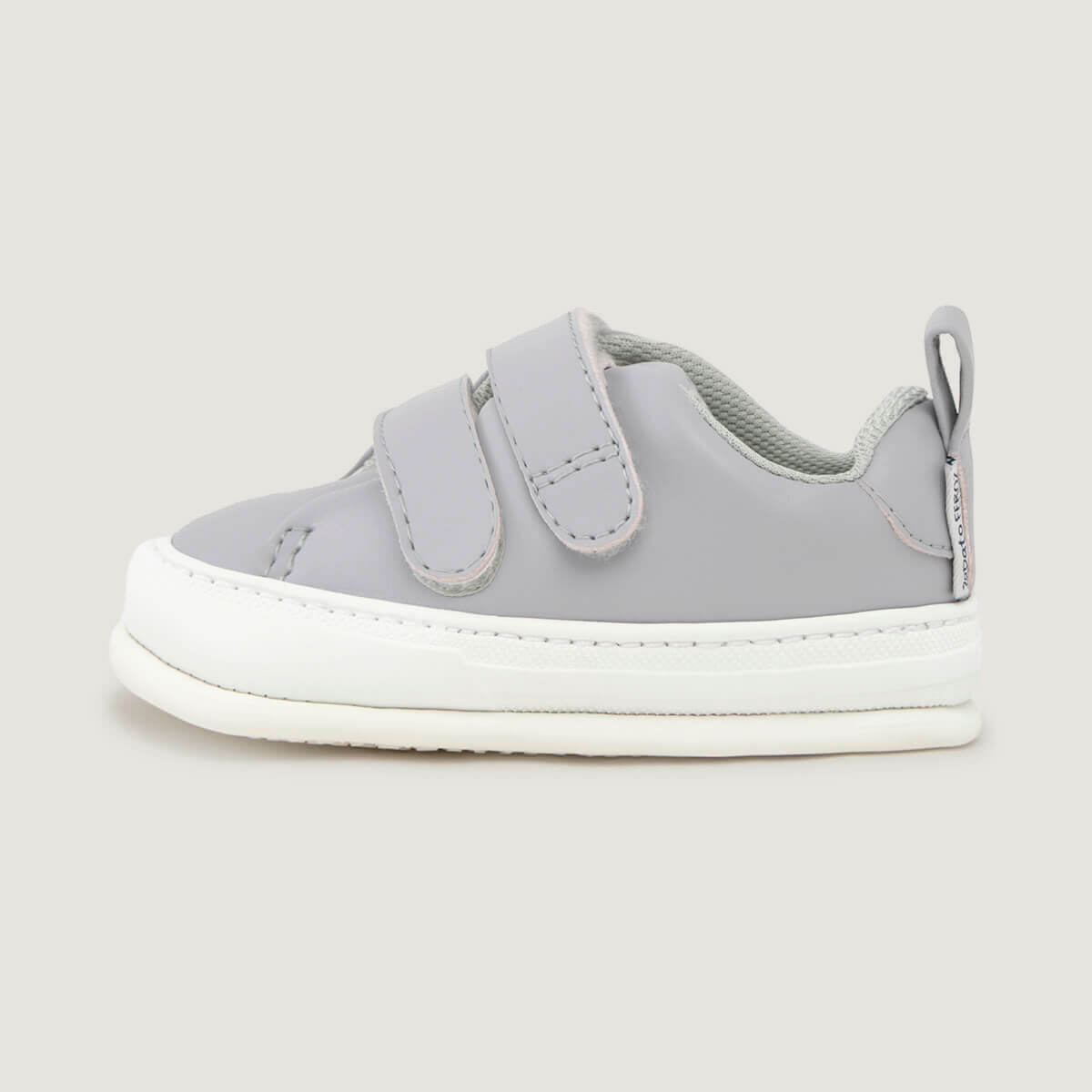 Lateral Valencia Feroz | Gris Claro Microfibra Nobuck