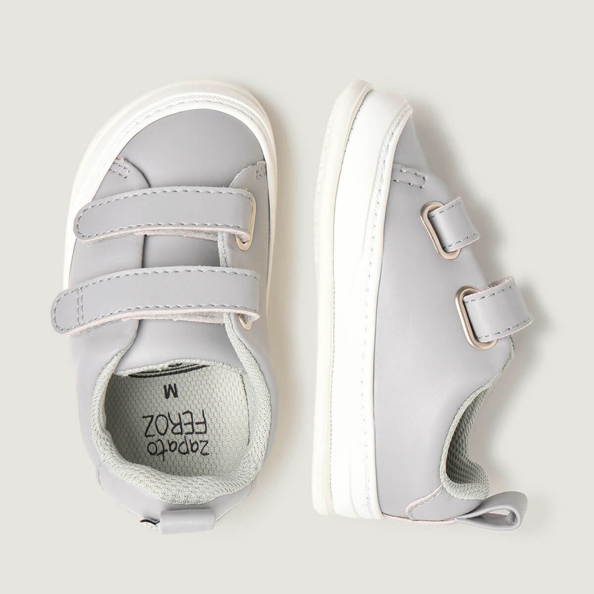 Superior  Valencia Feroz | Gris Claro Microfibra Nobuck