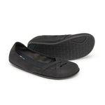 bailarinas minimalistas saludables comodas olba freekers adulto SS26 Piel Negro 02| Negro Microfibra Serraje