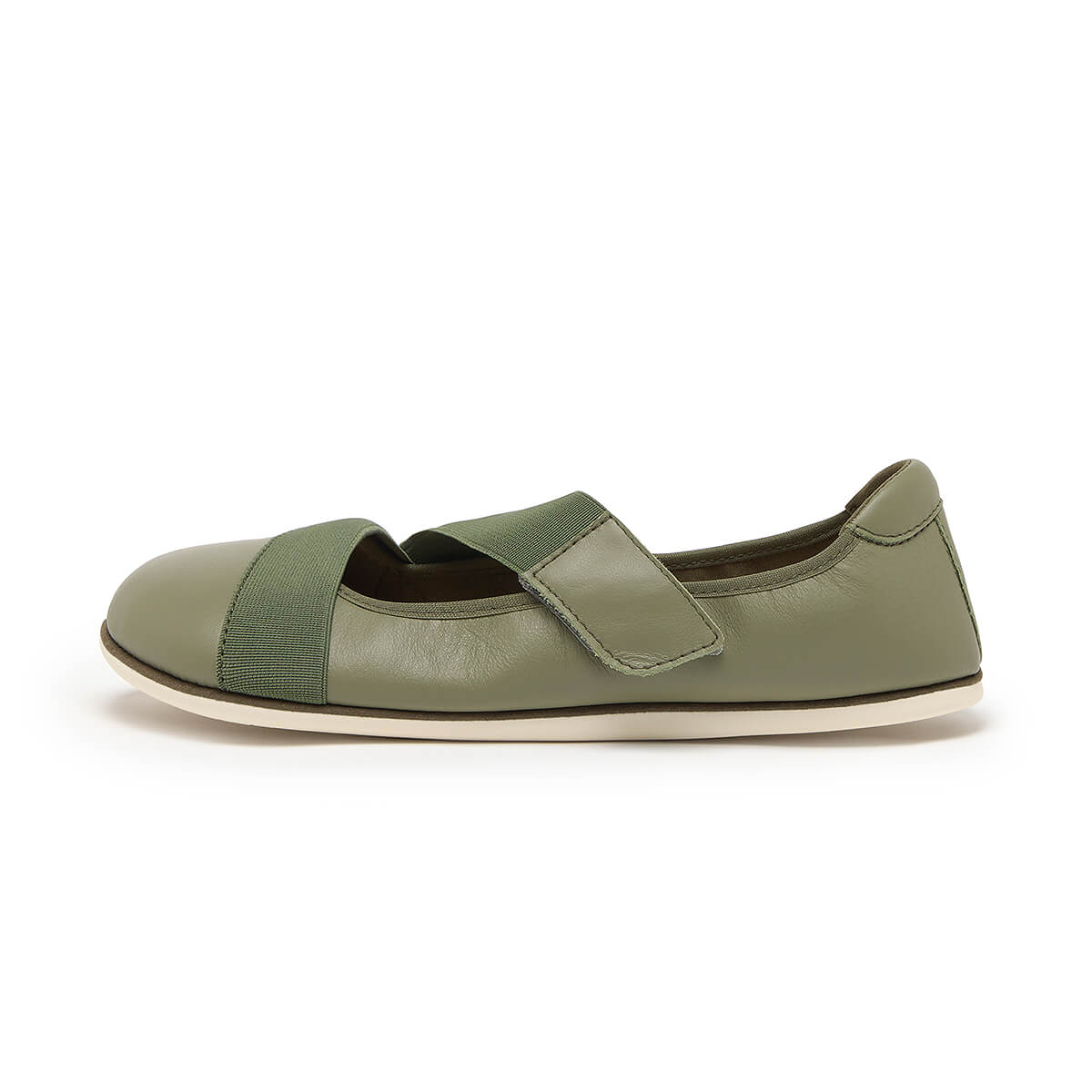 bailarinas minimalistas verano piel aitana adulto SS26 Piel Kaki 01