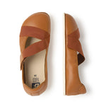 bailarinas minimalistas verano piel aitana adulto SS26 Piel Nut 03 | nut piel