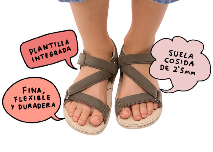 Caractgeristicas sandalias SanRoc