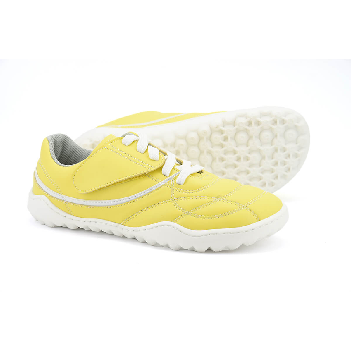 bota futbol sala barefoot amarillo blanco amunt ss25 02