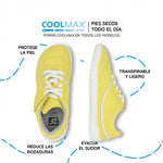 bota futbol sala barefoot amarillo blanco amunt ss25 03| Amarillo Blanco Microfibra