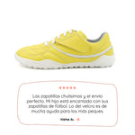 bota futbol sala barefoot amarillo blanco amunt ss26 01| Amarillo Blanco Microfibra