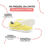 bota futbol sala barefoot amarillo blanco amunt ss26 05  | Amarillo Blanco Microfibra
