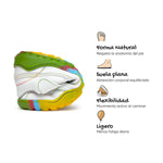 bota futbol sala barefoot amunt aw25 Microfibra Blanco Suela Multicolor 04  | blanco Multicolor Microfibra