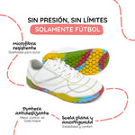 bota futbol sala barefoot amunt aw25 Microfibra Blanco Suela Multicolor 05_664c04eb f1db 4a28 bb20 e9d4f2b6878c  | blanco Multicolor Microfibra